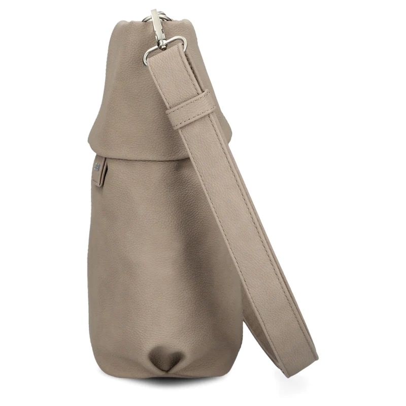 zwei Mademoiselle M90 - Umhängetasche 28 cm (nubuk-cappuccino)