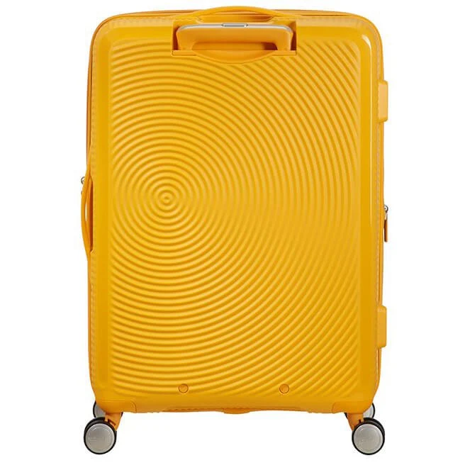 American Tourister Soundbox - 4-Rollen-Trolley 67 cm erw. (gelb)