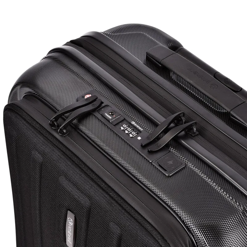 Eminent KAPSTADT BUSINESS PREMIUM - 4-Rollen-Kabinentrolley 55 cm erw. (schwarz)