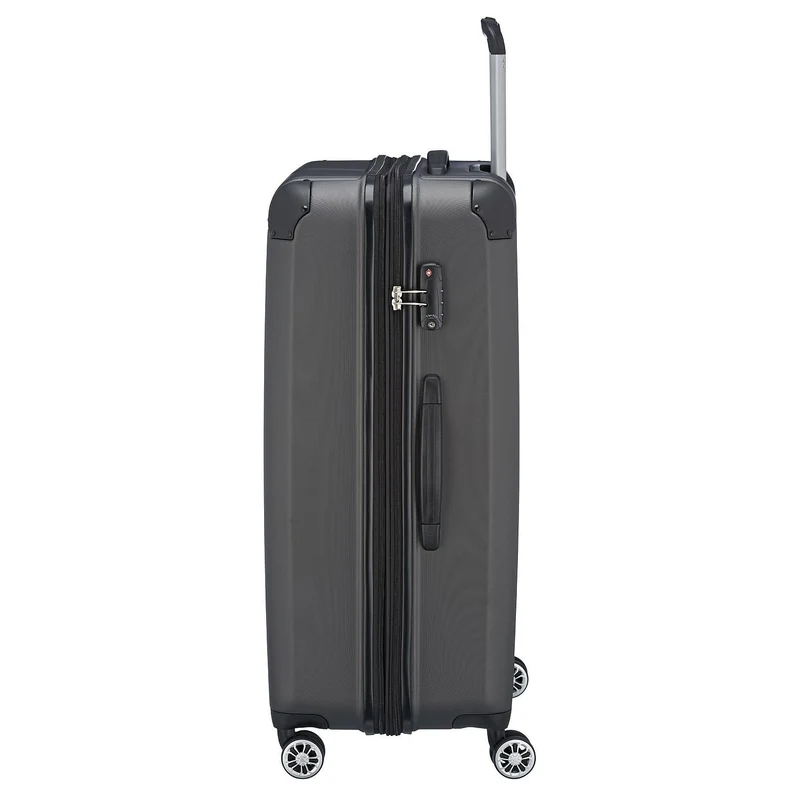Travelite City - 4-Rollen-Trolley erw. L 77 cm (anthrazit)