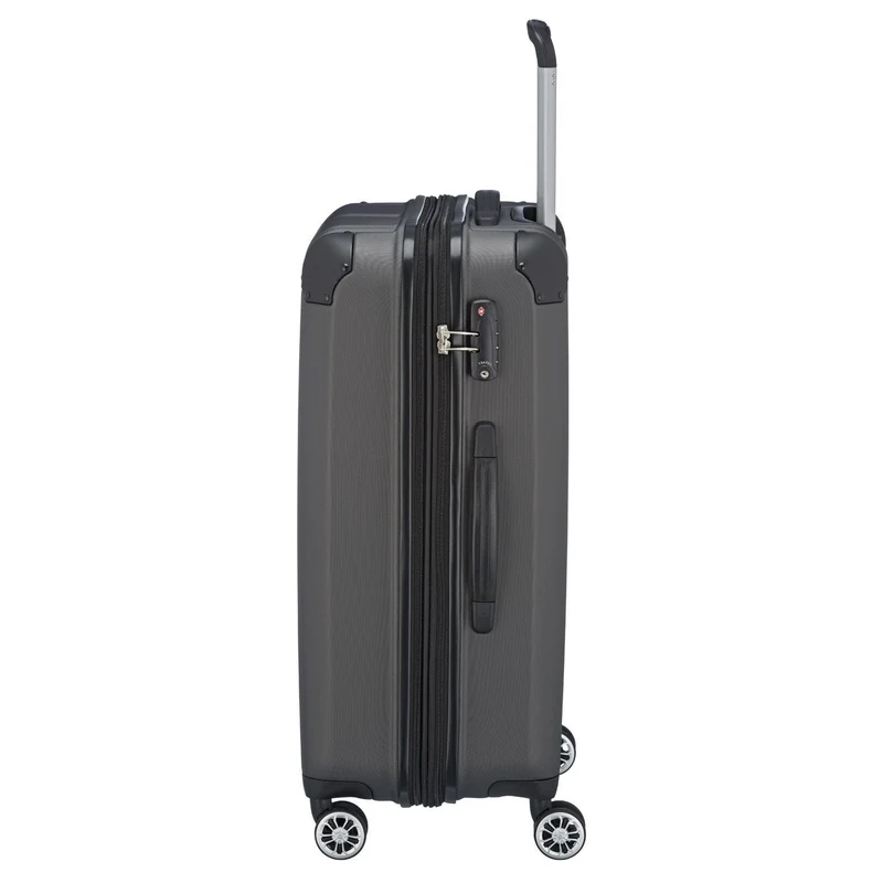 Travelite City - 4-Rollen-Trolley erw. M 68 cm (anthrazit)