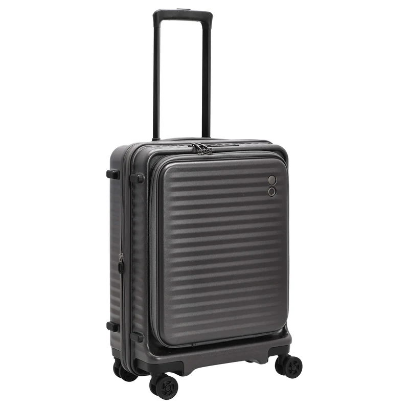Echolac Celestra FA - 4-Rollen-Kabinentrolley 14" S 55 cm erw. USB (dark grey)