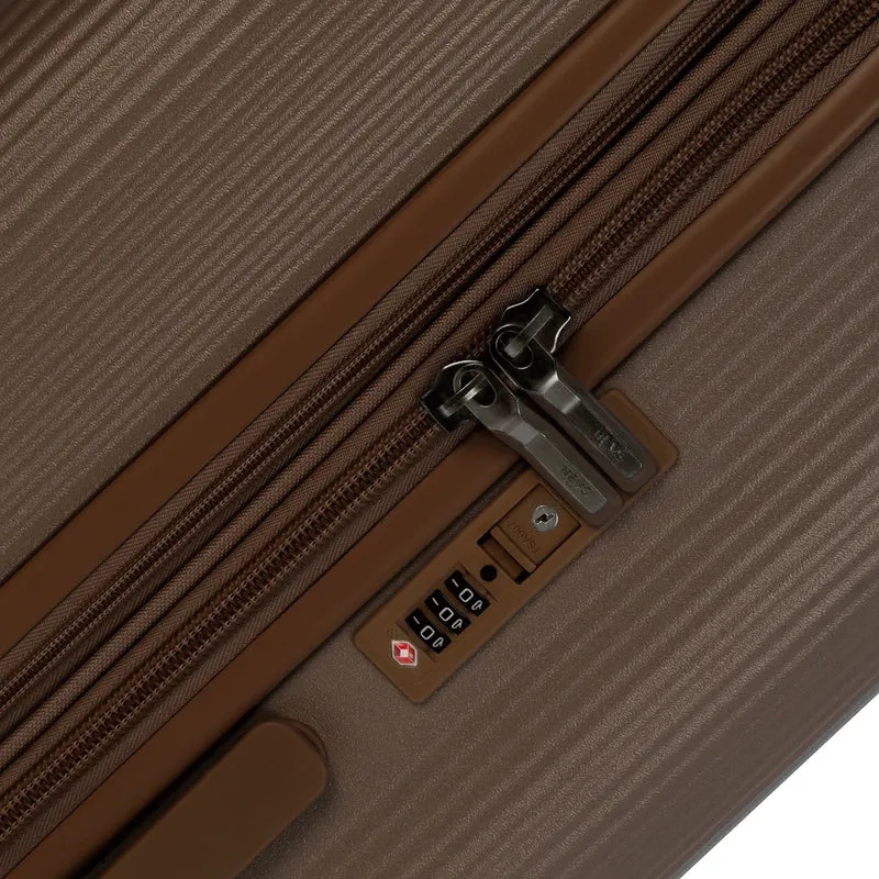 Heys Earth Tones - 4-Rollen-Trolley M 66 cm erw. (umber)