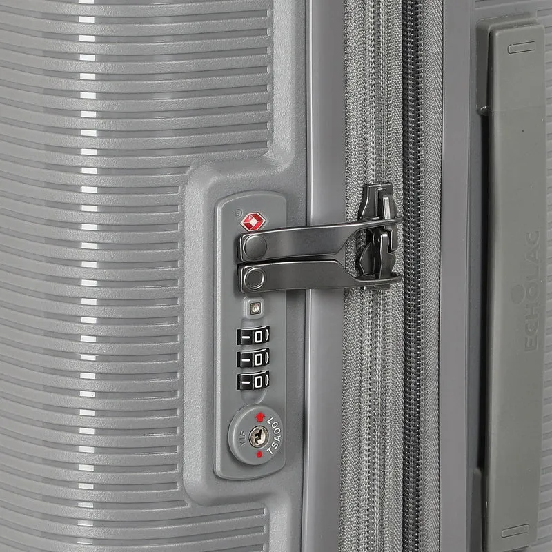 Echolac Forza - 4 Rollen - Kabinentrolley 55 cm erw. (grigio)