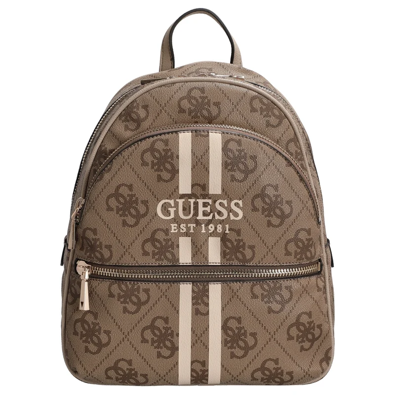 Guess Manhattan II Backpack L - Rucksack L (latte logo)