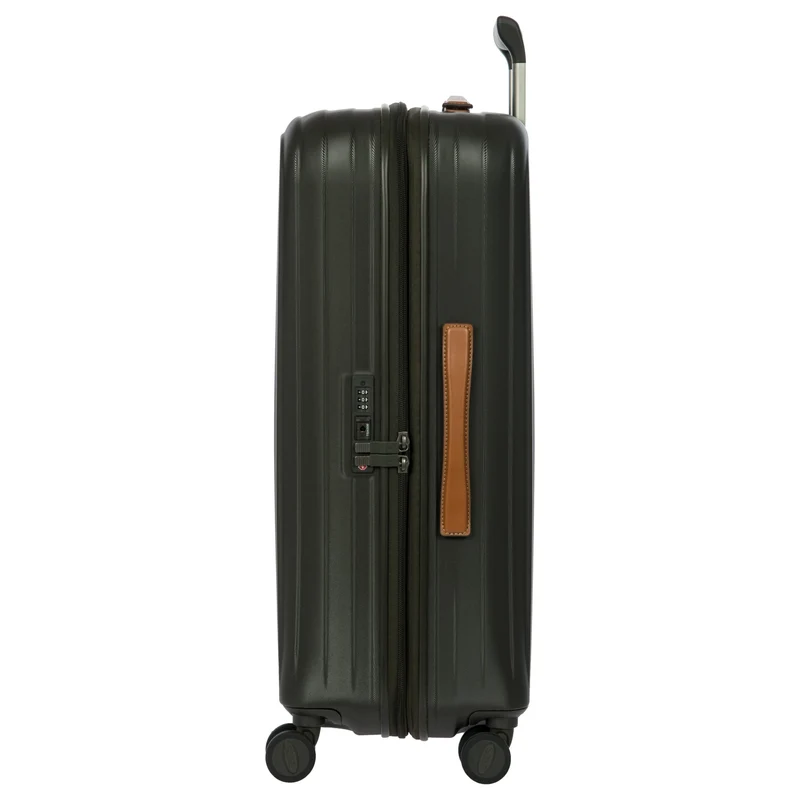 Brics Taormina - 4-Rollen-Trolley M 69 cm erw. (olive)