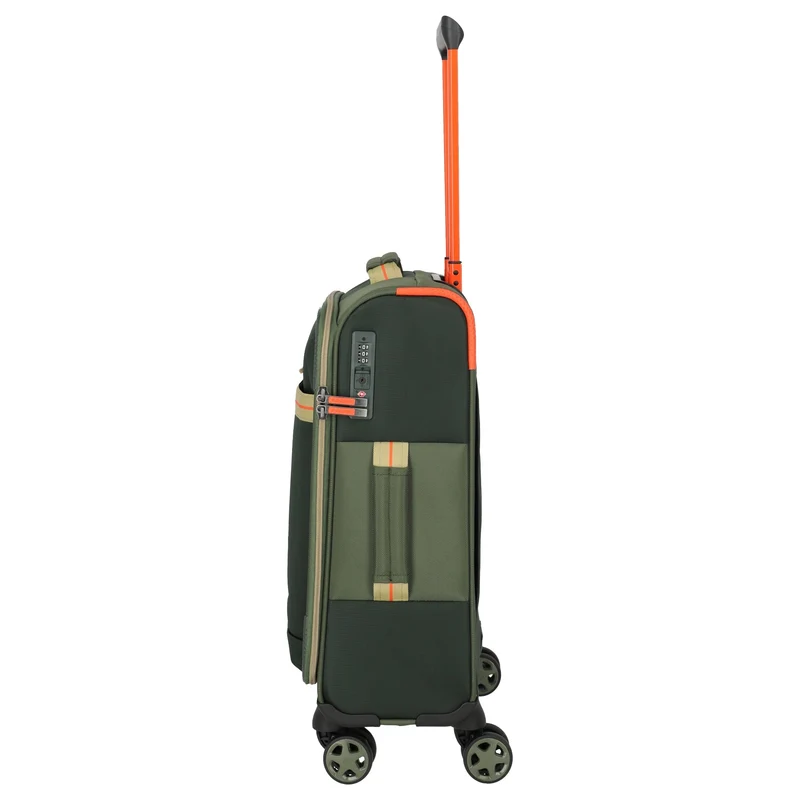 Travelite Color Craze - 4-Rollen-Kabinentrolley S 55 cm (oliv)
