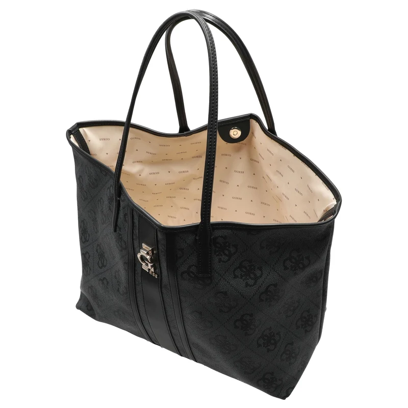 Guess Erenia Large 2 in 1 Tote - Shopper (coal logo)