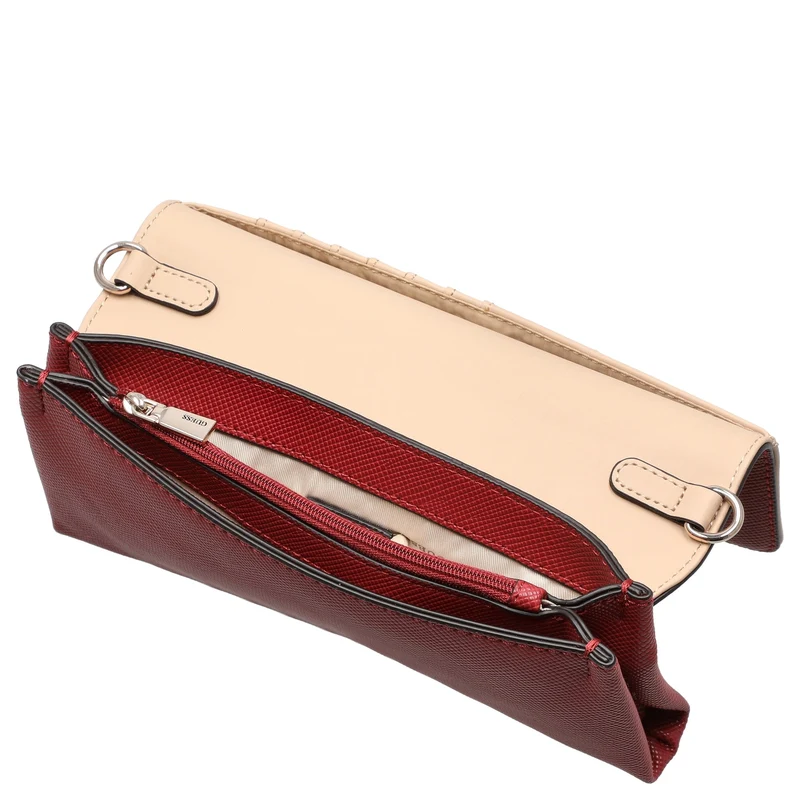 Guess Noelle II Xbody Flap - Umhängetasche 21 cm (garmet)