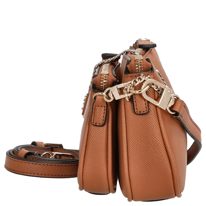 Guess Noelle II DBL Pouch - Umhängetasche 24 cm (light cognac)