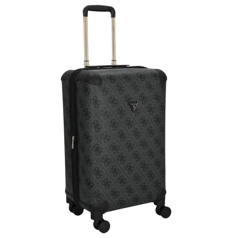 Guess Berta 22 IN - 4-Rollen-Trolley 64 cm erw. (coal logo)