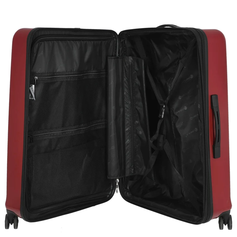 CHECK.IN London 2.0 Trolley-Set 3tlg. (beere)