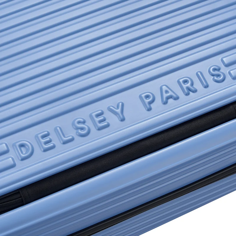 Delsey Paris Securitime - 4-Rollen-Trolley M 66 cm erw. (lavendelblau)
