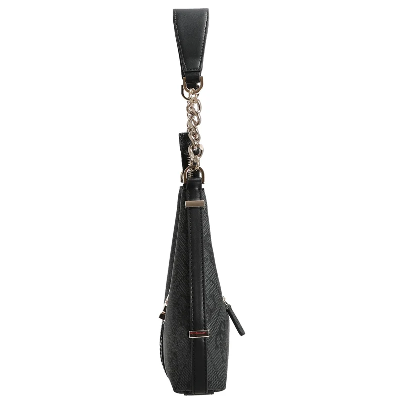 Guess Erenia Top Zip - Schultertasche (coal logo)