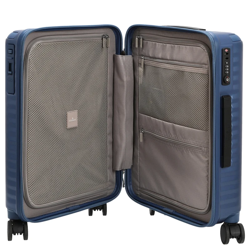Echolac Celestra BLX - 4 Rollen - Kabinentrolley S 55 cm (navy)