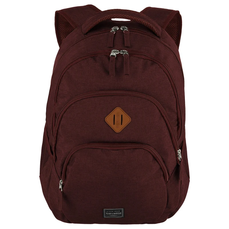 Travelite Basics Melange - Rucksack 45 cm (bordeaux)