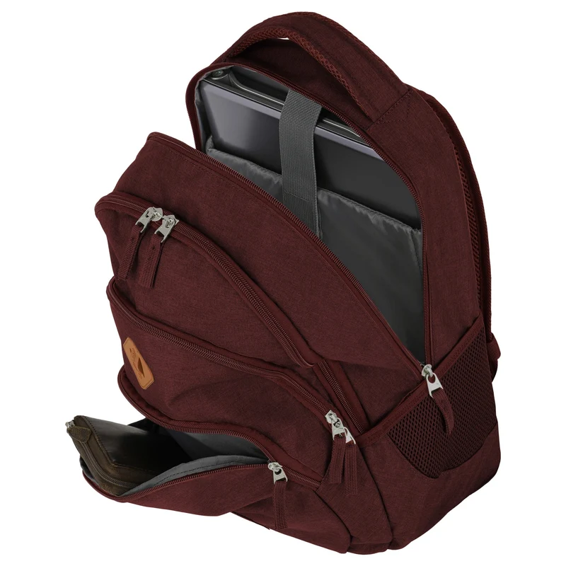 Travelite Basics Melange - Rucksack 45 cm (bordeaux)