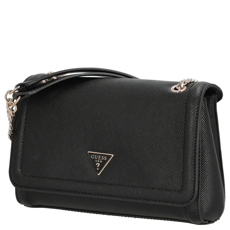 Guess Noelle II Xbody Flap - Umhängetasche 24 cm (black)