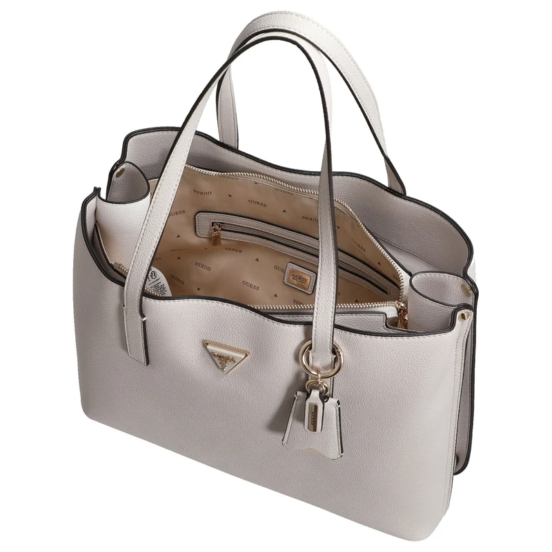Guess Meridian II Girlfriend - Schultertasche 37 cm (ivory)