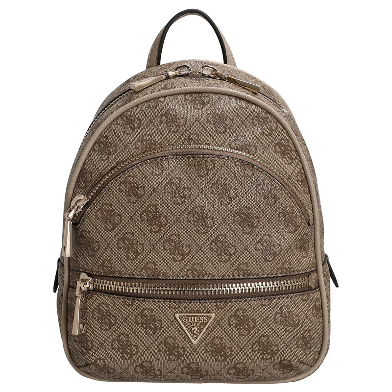 Guess Manhattan II - Rucksack 26 cm (latte logo)