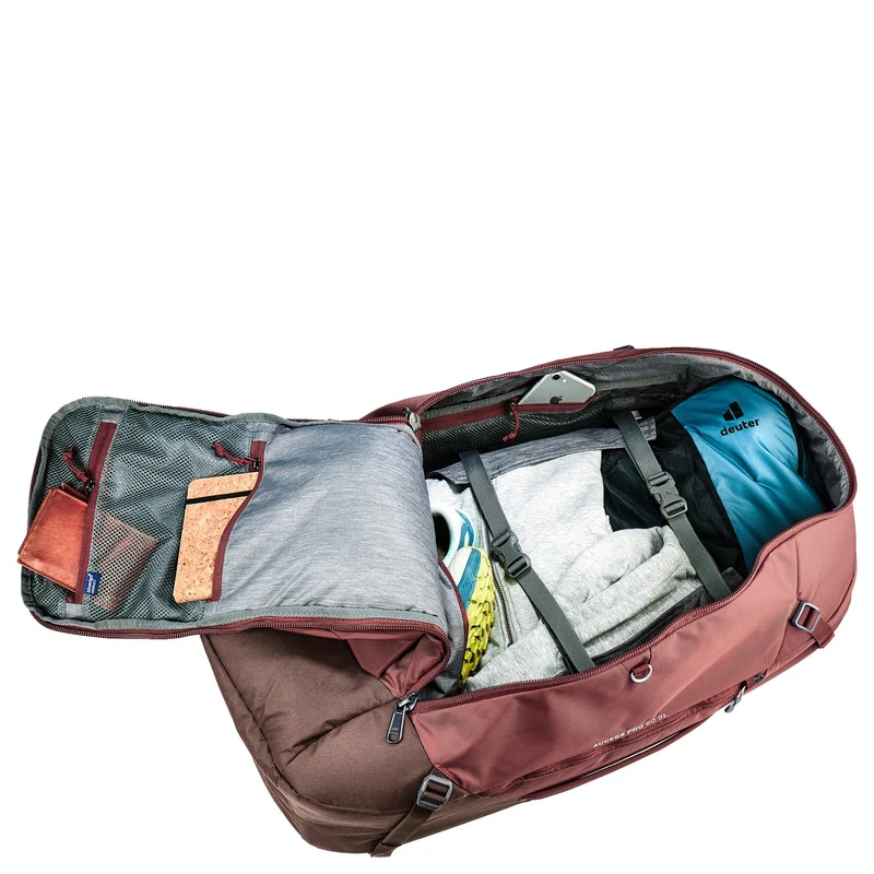Deuter Access Pro 60 SL - Women's Reiserucksack 66 cm (caspia-raisin)