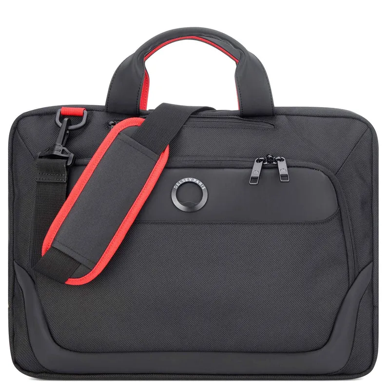 Delsey Paris Parvis Plus - Aktentasche 15.6" 41 cm (schwarz)