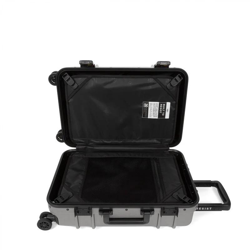 Eastpak selection Resist'r Case - 4-Rollen-Kabinentrolley S 55 cm (brushed metal)