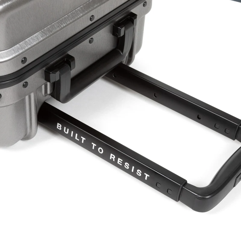 Eastpak selection Resist'r Case - 4-Rollen-Kabinentrolley S 55 cm (brushed metal)
