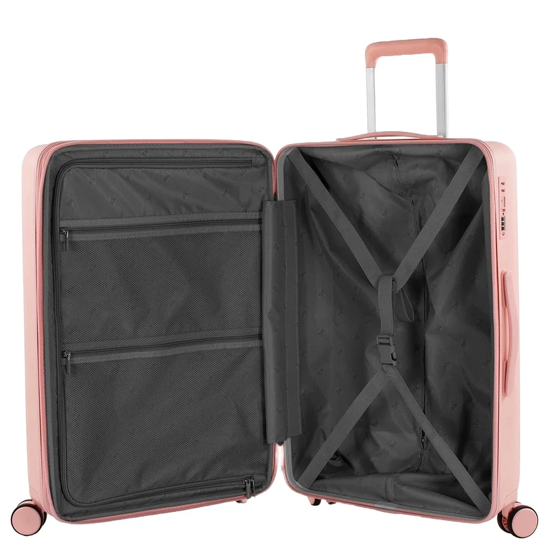 Heys Pastel - 4-Rollen-Trolley M 66 cm erw. (blush)