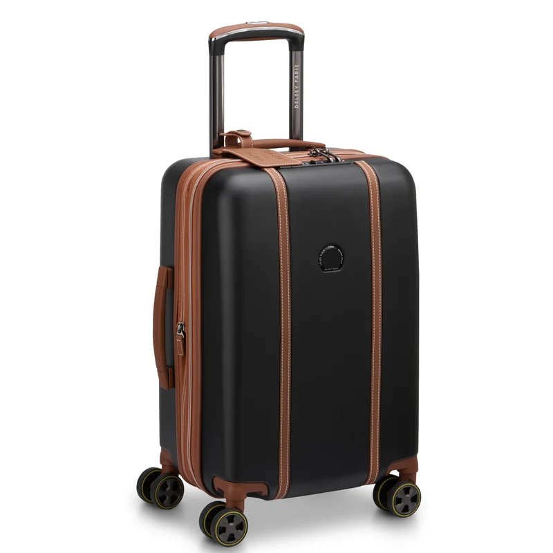 Delsey Paris Cadence - 4-Rollen-Kabinentrolley S 55 cm erw. (schwarz)
