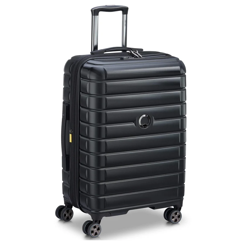 Delsey Paris Shadow 5.0 - 4-Rollen-Trolley erw. 66 cm (schwarz)