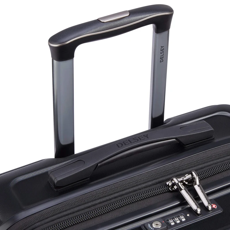 Delsey Paris Shadow 5.0 - 4-Rollen-Trolley erw. 66 cm (schwarz)