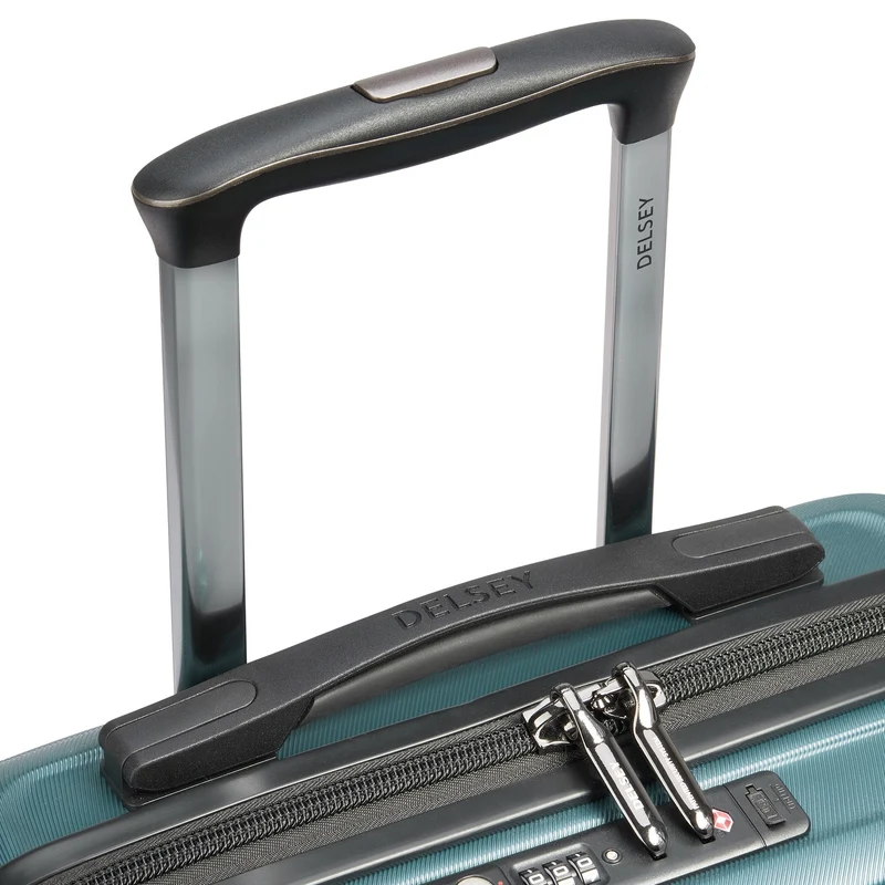 Delsey Paris Shadow 5.0 - 4-Rollen-Kabinentrolley USB 55 cm (grün)