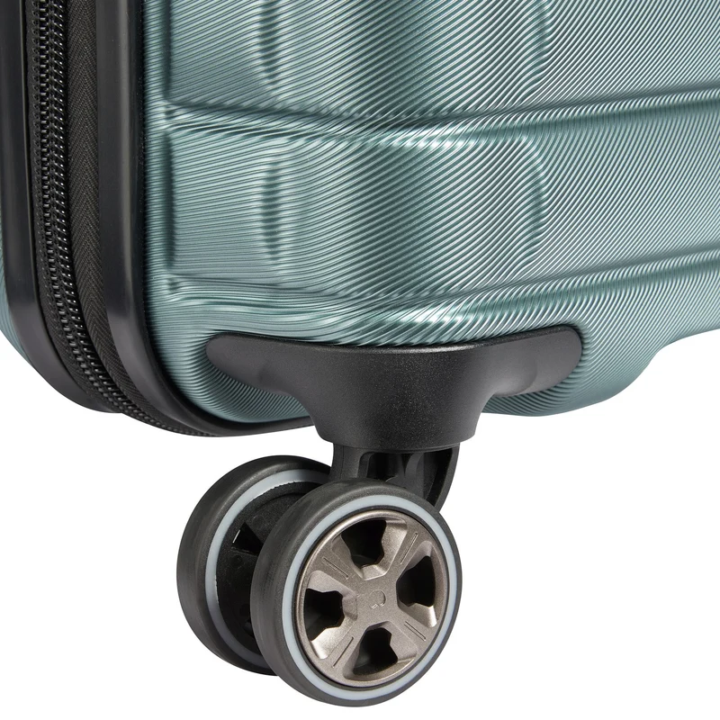 Delsey Paris Shadow 5.0 - 4-Rollen-Kabinentrolley USB 55 cm (grün)
