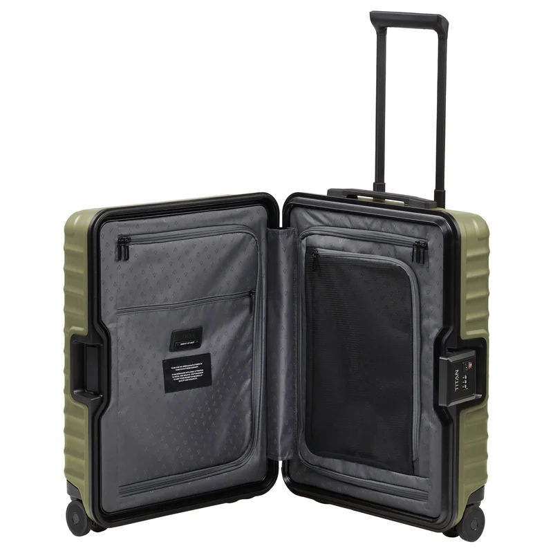 TITAN OVERSEAS - 4-Rollen-Kabinentrolley S 55/23 cm (forest green)