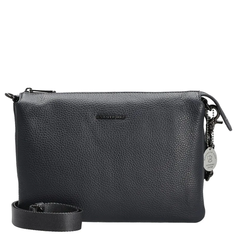 Mandarina Duck Mellow Leather - Umhängetasche 28 cm (dress blue)