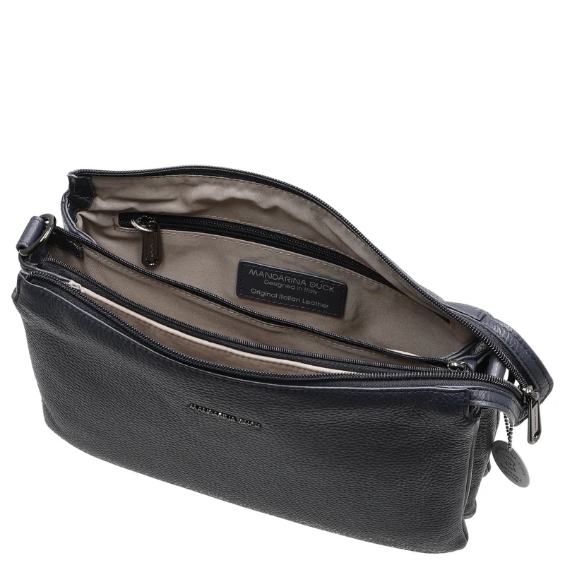 Mandarina Duck Mellow Leather - Umhängetasche 28 cm (dress blue)