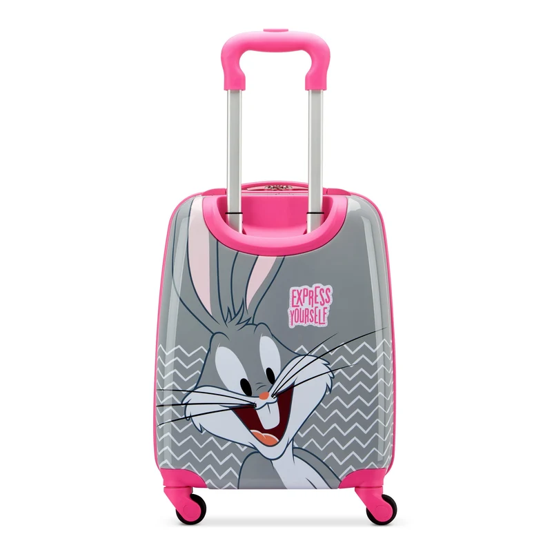 Roncato Looney Tunes Kids - 4-Rollen-Kindertrolley 44 cm (Bugs Bunny Grigio)