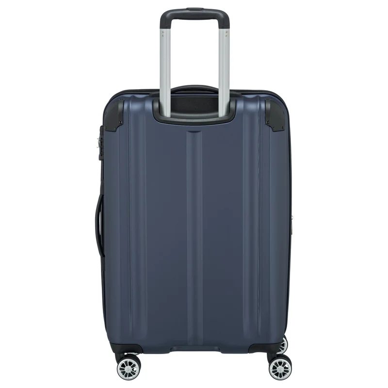 Travelite City - 4-Rollen-Trolley erw. M 68 cm (marine)