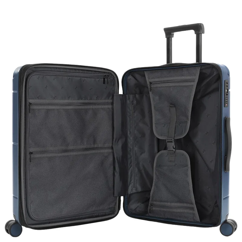 Heys Zen - 4-Rollen-Trolley M 66 cm erw. (navy)