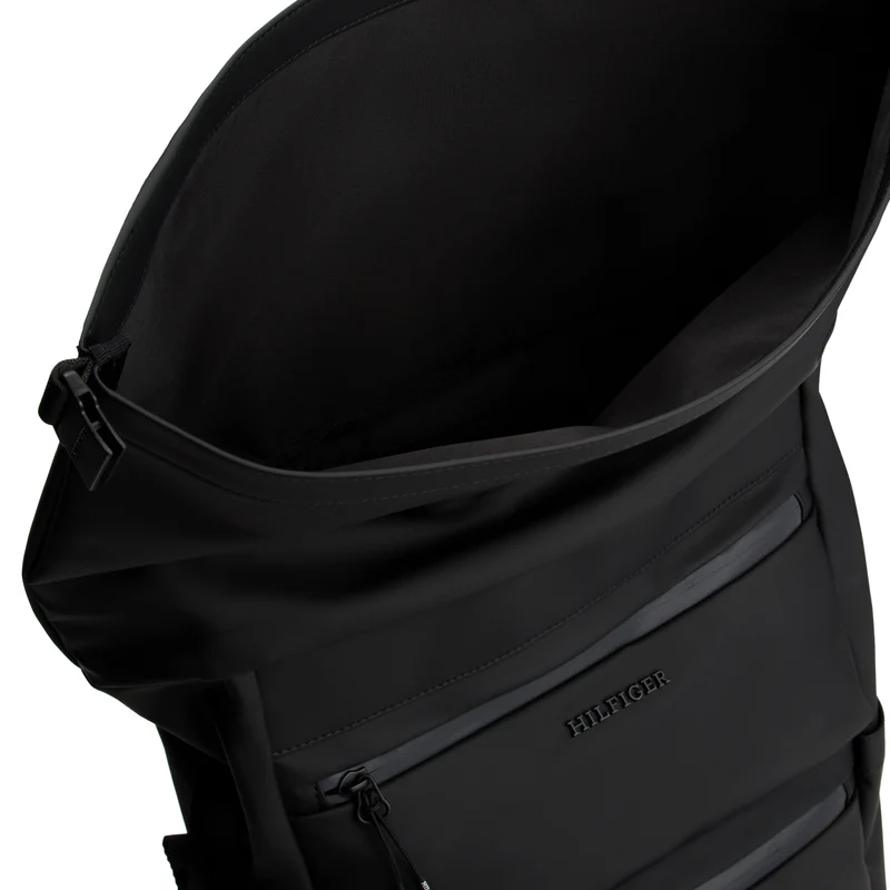 Tommy Hilfiger TPU Rolltop - Rucksack 50 cm (schwarz)