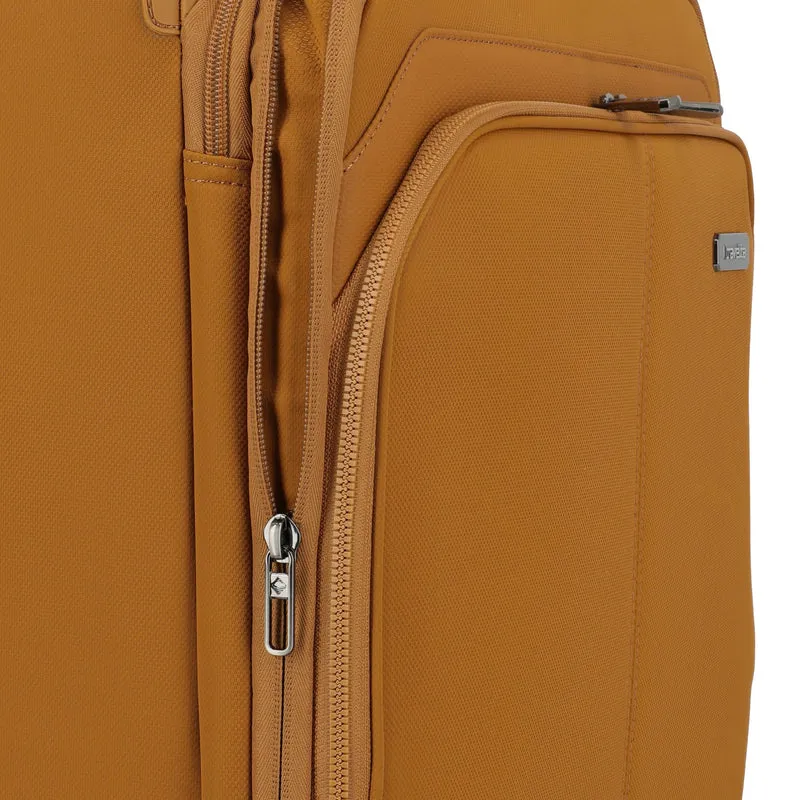Travelite Priima - 4-Rollen-Kabinentrolley S 55 cm erw. (curry)