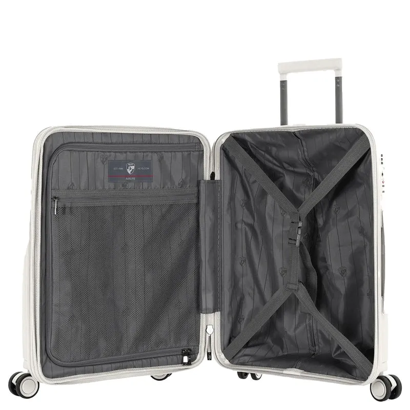 Heys AirLite - 4-Rollen-Kabinentrolley S 53 cm erw. (white)