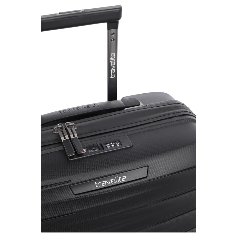 Travelite Mooby - 4-Rollen-Kabinentrolley S 55 cm (black)