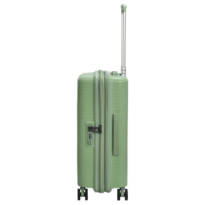 Echolac Forza - 4 Rollen - Kabinentrolley 55 cm erw. (verde)