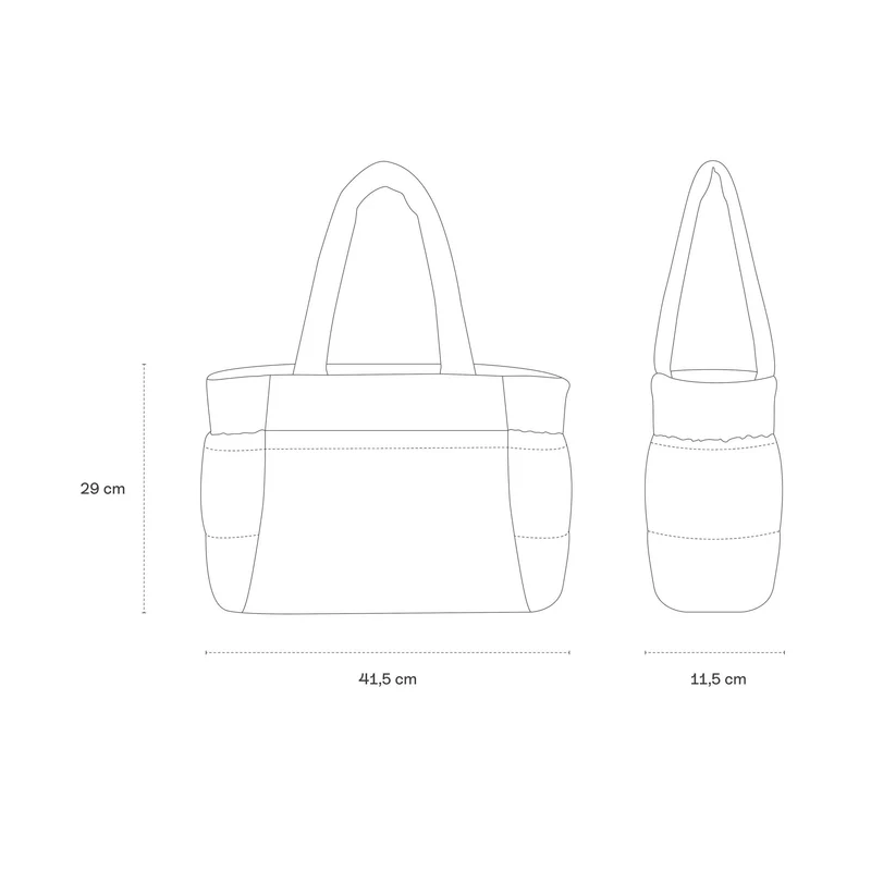 Kapten & Son Shopper Hellvi Cloud Medium leo creme