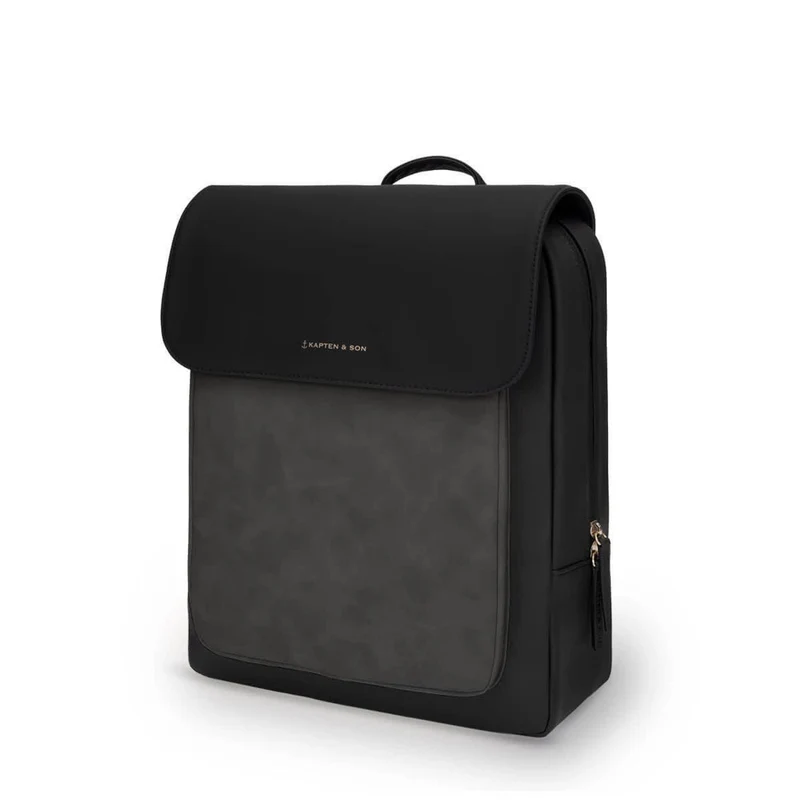 Kapten & Son Rucksack Tromso - Schwarz