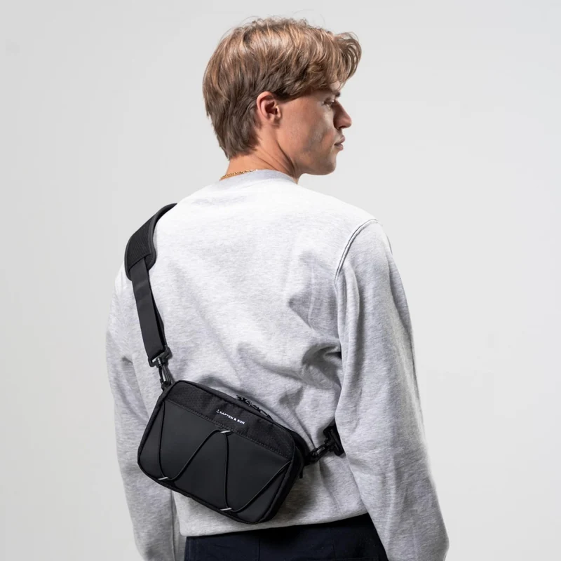 Kapten & Son Banff Crossbody Schwarz