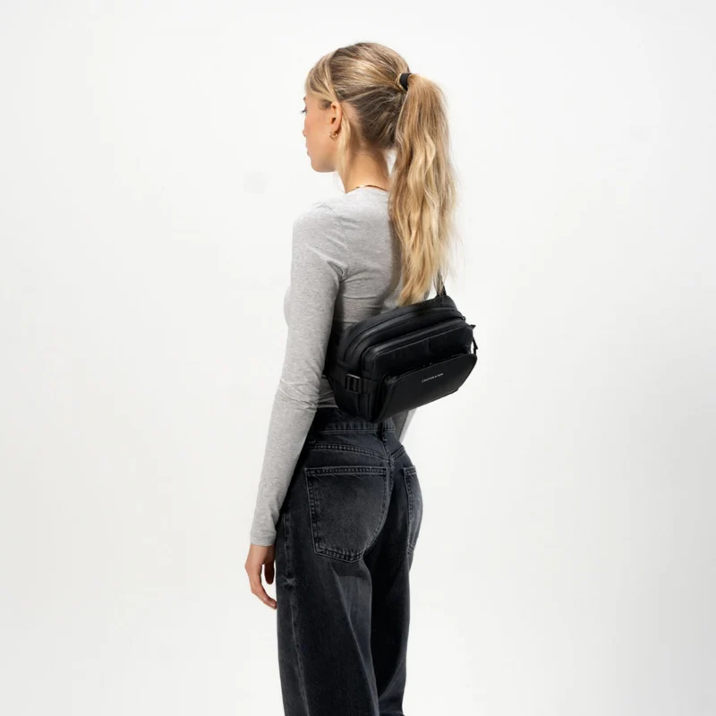 Kapten & Son Lisbon Crossbody Schwarz