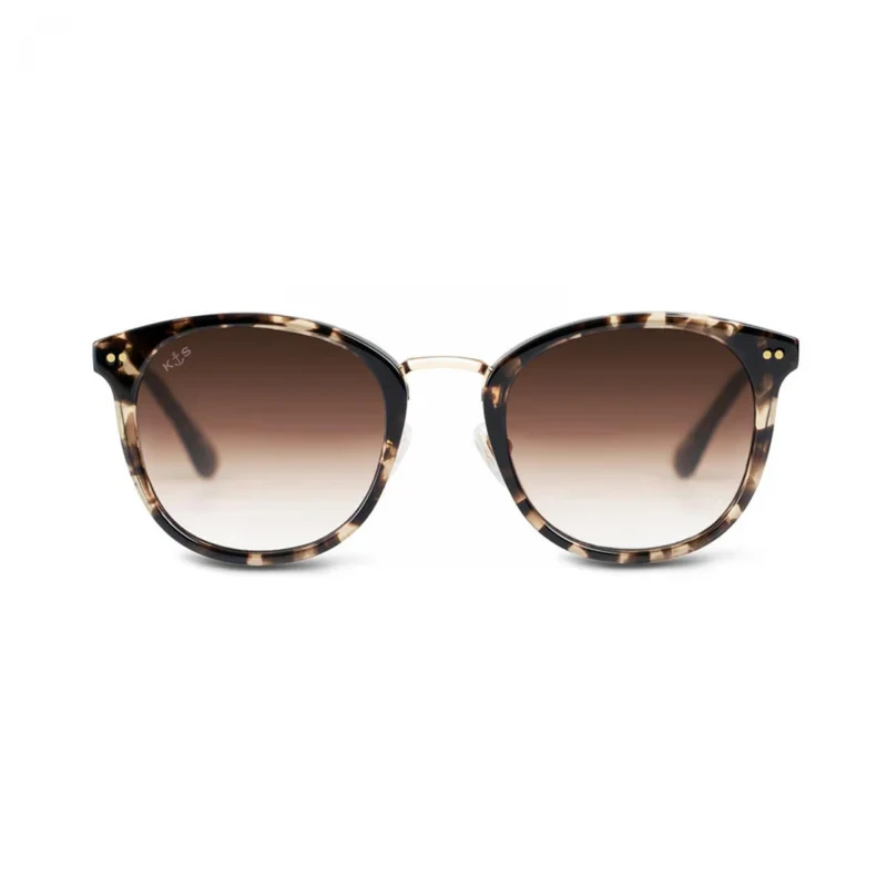 Kapten & Son Sonnenbrille Prague Crystal Tortoise Brown